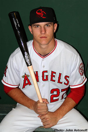 Mike Trout by John Antonoff